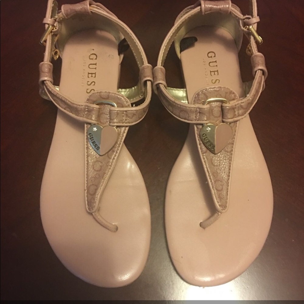 Pink Guess Sandals
